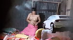 Desi village aunty showing her big boobs and body.