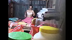 Desi village aunty showing her big boobs and body.
