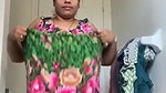 Desi sexy aunty open her dress