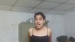Young girl making video for lover