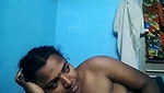 Desi Village Housewife with neighbor with Clear Talking