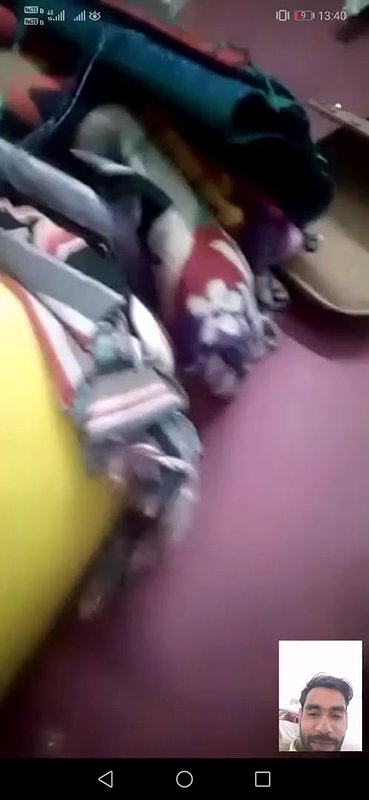 Desi Babe Showing Boobs on VC