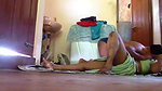 Mature Tamil Couple on Floor