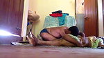 Mature Tamil Couple on Floor