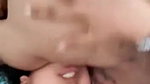 Cute GF Painful Pussy Drilling by Lover & Moaning