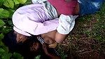 2 Boys Fuck Village Girl Outdoor with Audio