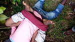 2 Boys Fuck Village Girl Outdoor with Audio