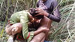 Take the hot young girl of Indian village to the forest and kissed his cheeks and his fuck