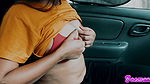 Ofifce ke Baad Boss Ne Kiye Car Mein Boobs Press