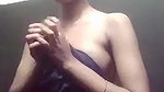 In bathroom