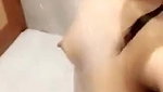 Desi bhabi Bathing