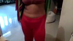 Saaali Cute Showing her Pussy to Jiija
