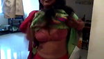 Saaali Cute Showing her Pussy to Jiija