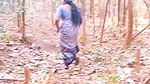 Village aunty with Room owner in jungle
