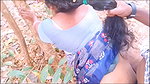 Village aunty with Room owner in jungle