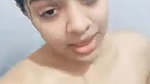 Having bath