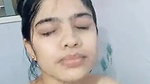 Having bath