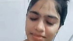 Having bath