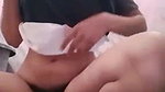 Hairy Cute Girl Masturbating