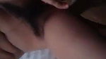 Hairy Cute Girl Masturbating