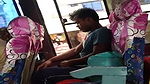 tarki guy masturbating in BUS while knowing side passanger girls recording him