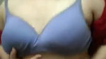 Extremely Horny Bhabhi Pressing her Boobs & Enjoying with Hubby