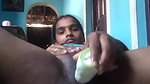 Bhabhi with cucumber