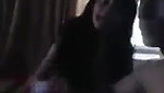 Young girl having fun with lover