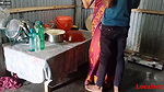 Red Saree Cute Bengali Boudi sex