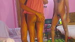I FUCK A BEAUTIFUL YOUNG GIRL WITH two guys pussy LOVES fuck each other threesome sex . hanif and popy khatun and manik mia