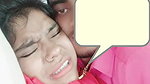 Couple painful fucking with moans