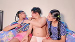 Two young chicks have a hot threesome FFM – Uttaran20