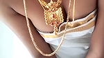 Tamil wife Swetha Kerala style dress nude self video recorder