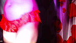 Flashing Sexy Belly in Night Light