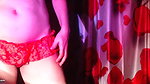 Flashing Sexy Belly in Night Light