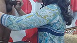 Blow job training with a real cock