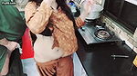 Desi Housewife Fucked Roughly In Kitchen