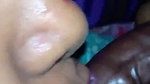 Giving blowjob
