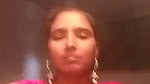 Village girl making video for lover