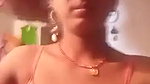 Village girl making video for lover