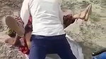 Rajasthani woman banged by two men in open field
