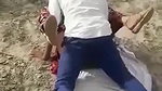 Rajasthani woman banged by two men in open field