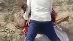Rajasthani woman banged by two men in open field