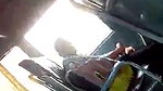 Another tarki guy masturbating in BUS while knowing side passanger girl recording