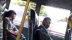 Another tarki guy masturbating in BUS while knowing side passanger girl recording