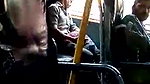 Another tarki guy masturbating in BUS while knowing side passanger girl recording