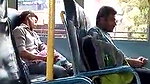 Another tarki guy masturbating in BUS while knowing side passanger girl recording