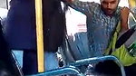 Another tarki guy masturbating in BUS while knowing side passanger girl recording