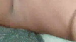Young girl showing