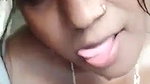 Extremely hot Bengali boudi squeezing boobs & show naked